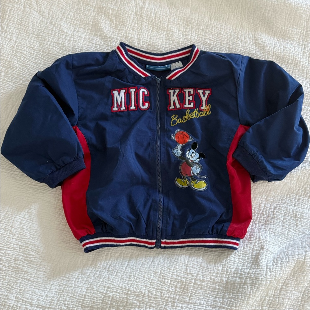 Vintage Mickey Mouse Basketball Jacket
